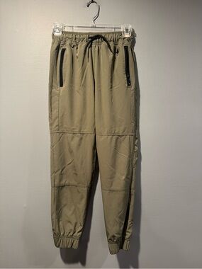 * Body Glove Boys Green Active Jogger Pants Zipper Pockets